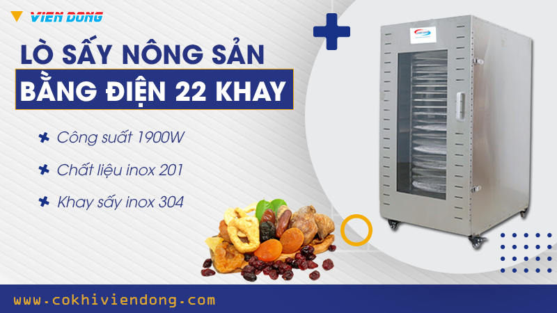 máy làm hoa quả sấy