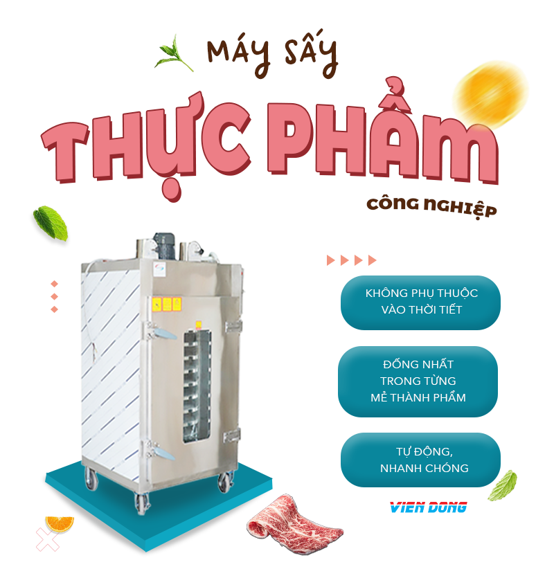 máy sấy thực phẩm công nghiệp