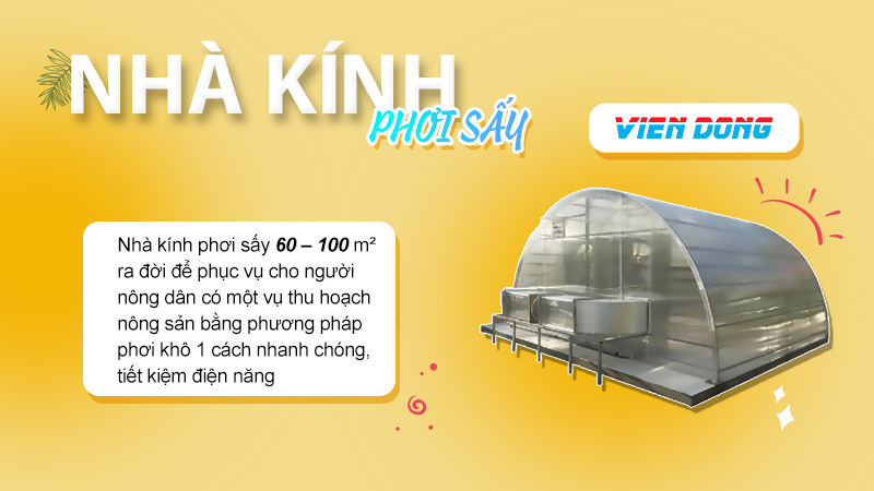 Nhà kính phơi sấy