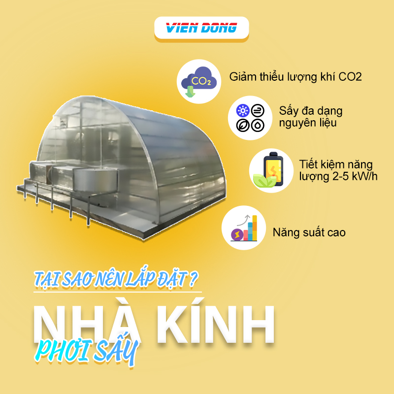 Nhà kính phơi sấy