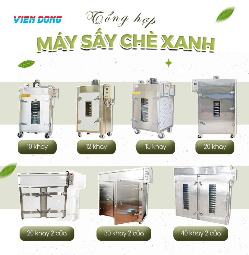 Máy sấy chè xanh Việt Nam