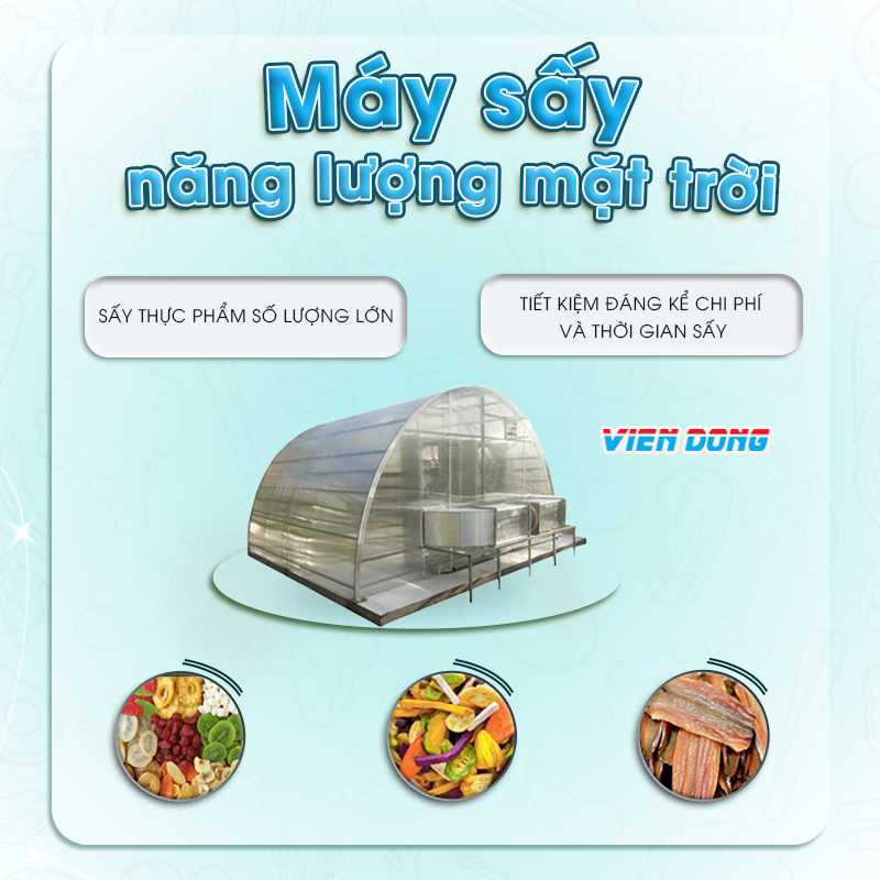 Máy sấy năng lượng mặt trời