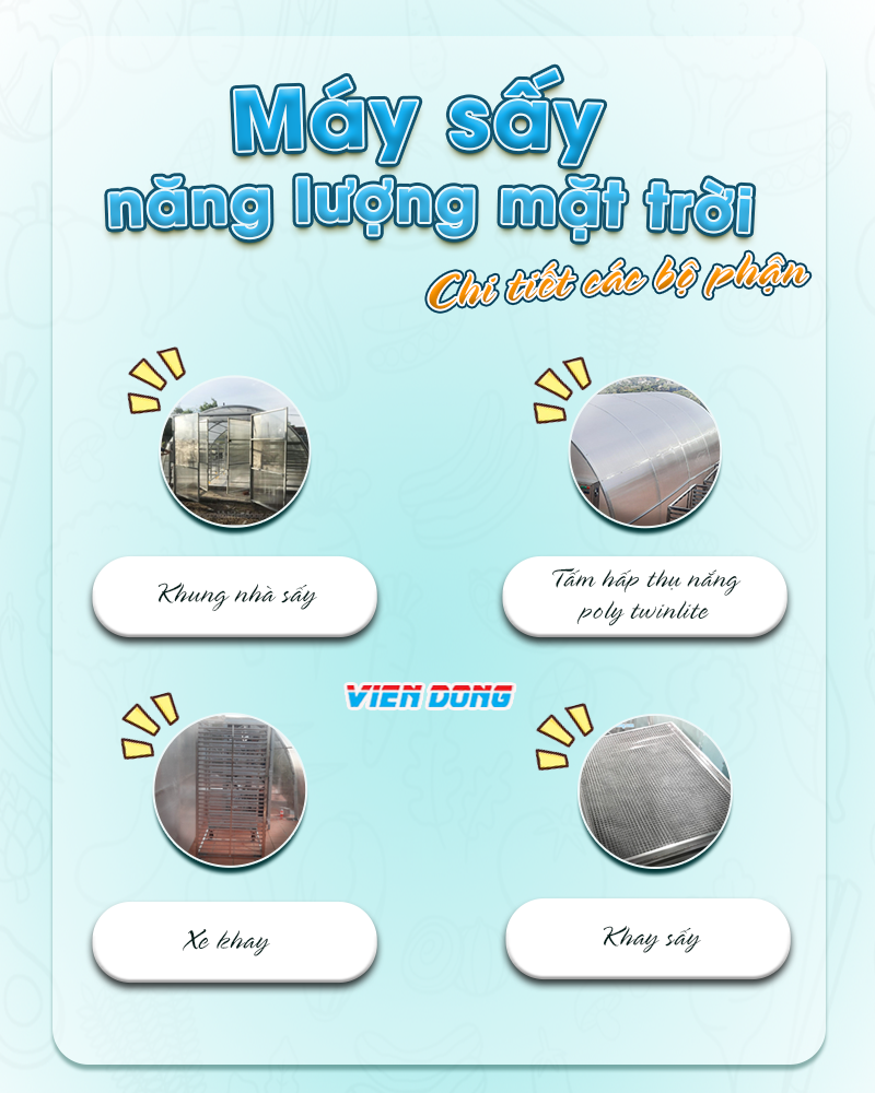 Máy sấy năng lượng mặt trời