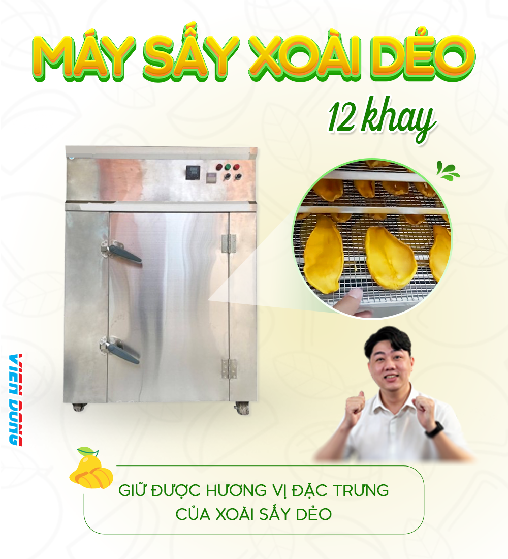 máy sấy xoài dẻo