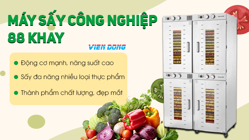 máy sấy cá khô công nghệp