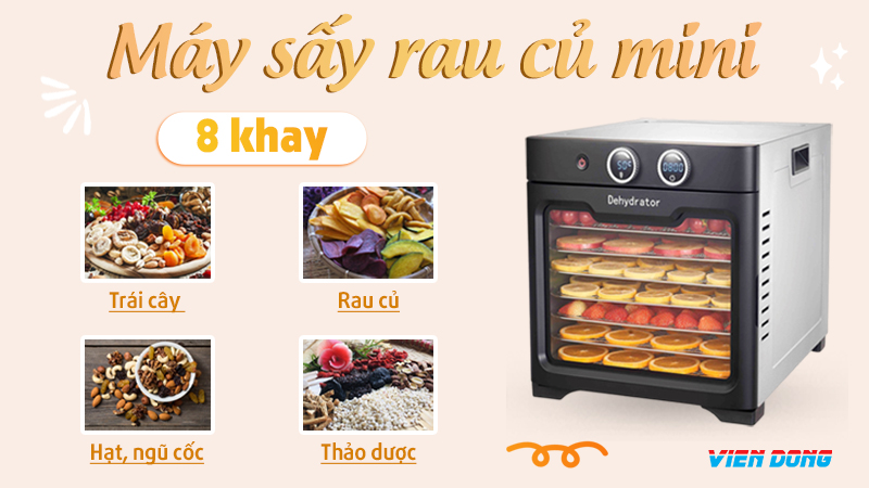 máy sấy rau củ mini