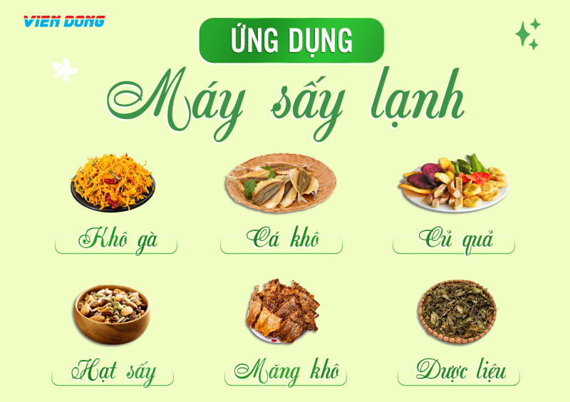 Máy sấy lạnh nông sản