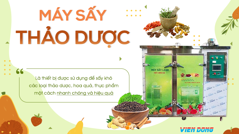 Máy sấy thảo dược