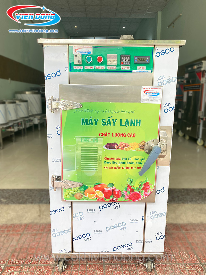 máy sấy trái cây lạnh