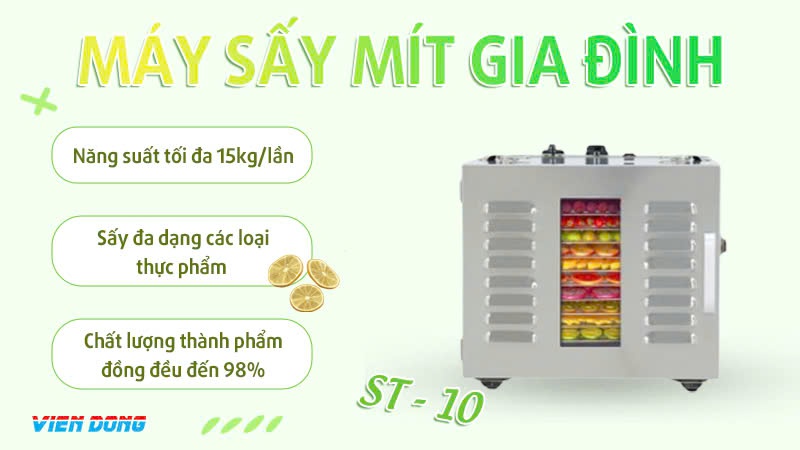 máy sấy mít gia đình