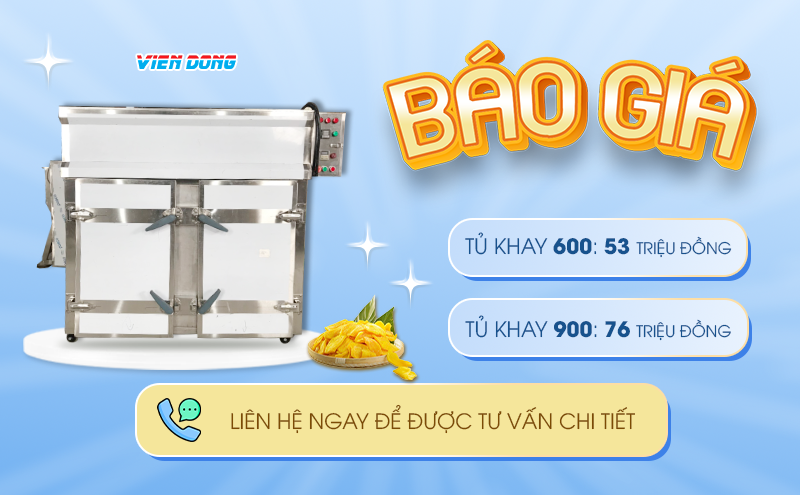 Máy sấy mít giòn