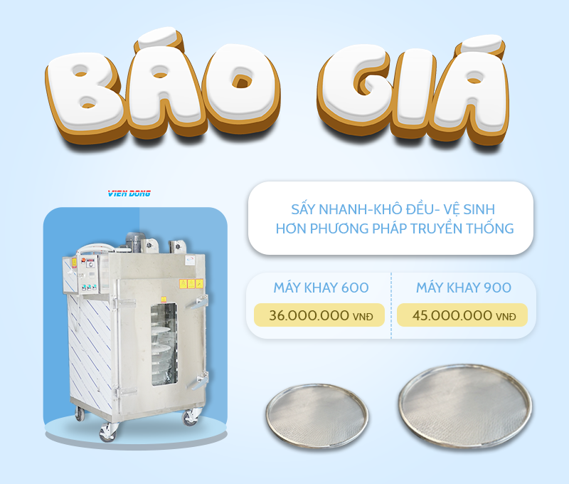 Tủ sấy tinh bột nghệ