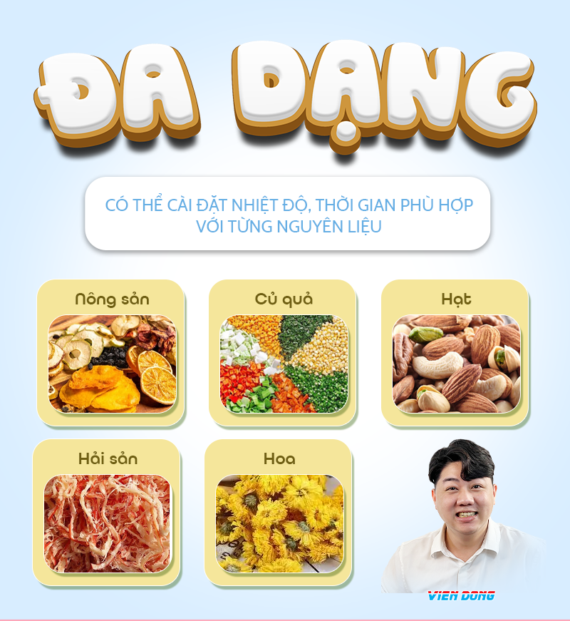 Tủ sấy tinh bột nghệ